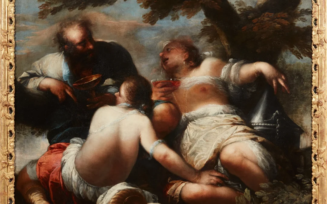 Sebastiano Mazzoni – Loth e le figlie